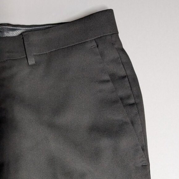 Kenneth Cole Reaction Mens Stretch Slim Fit Pants Size 32W X 30L Black - Picture 11 of 11